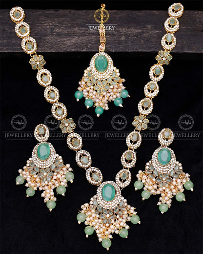 Noor E Jahan Mala set-2561-Golden Nayab Jewellery