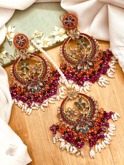 Marjan Traditional Noratan Baali Tika  -2137-Golden