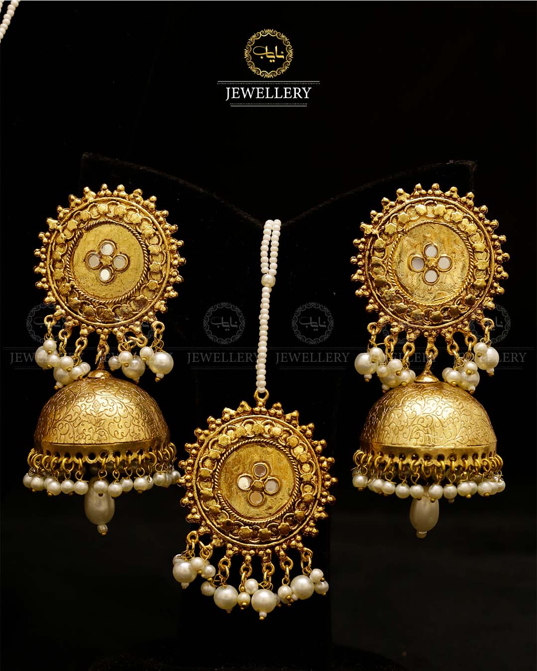 Gold plated Rajhistani hamd made Mala set-2810