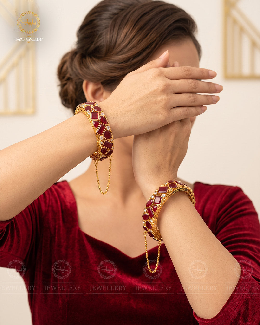 Egyptian Openable Bangles (pair) BL-521