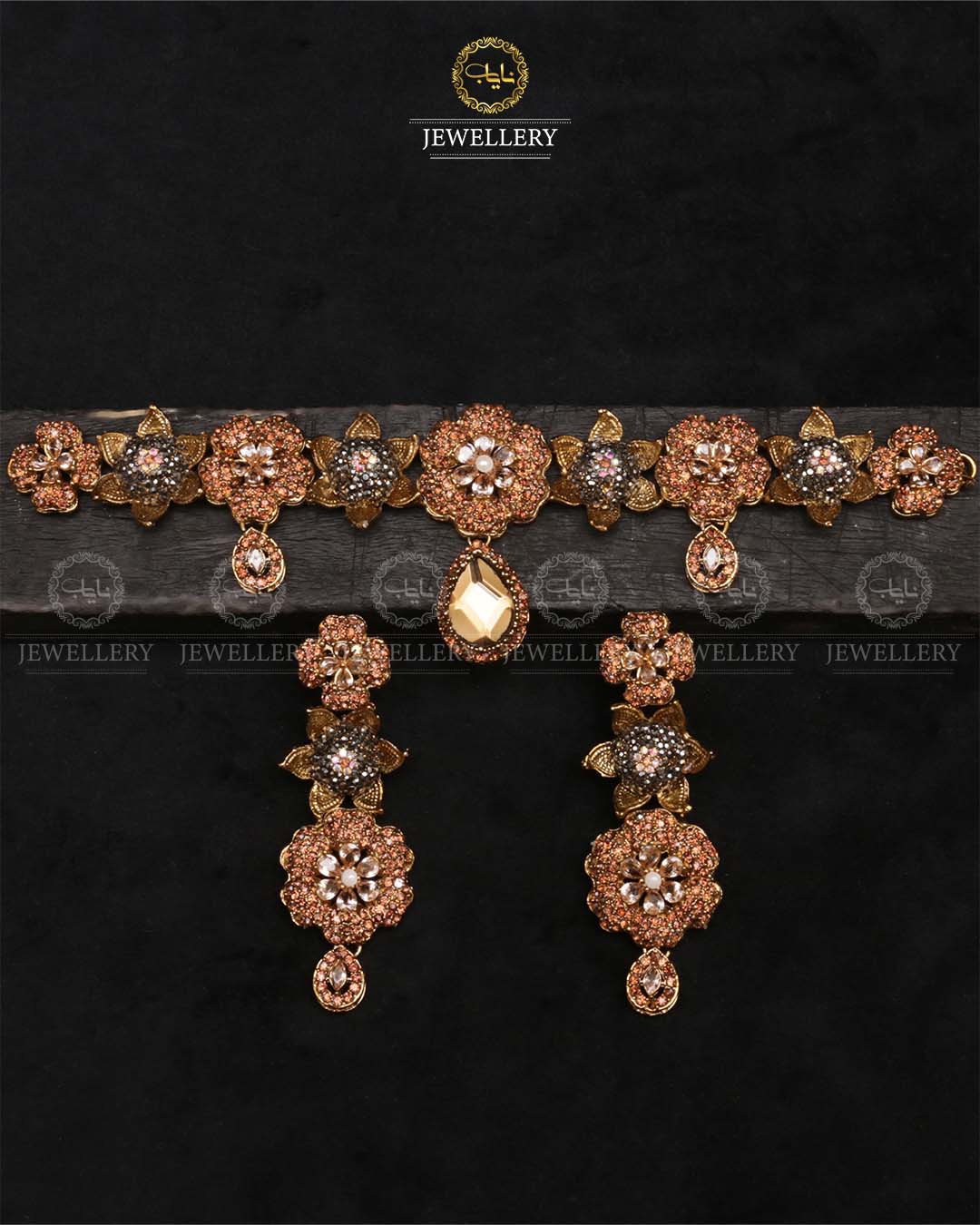 Turkish Designer Chokar set-2342 Nayab Jewellery
