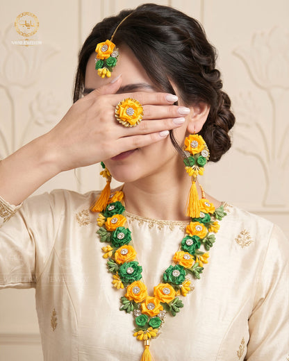 Mehndi/Mayo 5 pcs V Design Mala set-2541