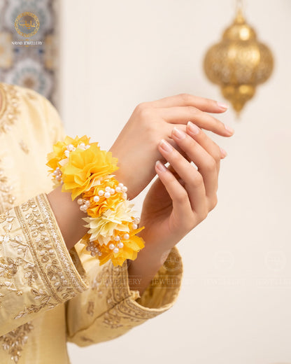 Mehndi Mayo Gajra (pair)-2546