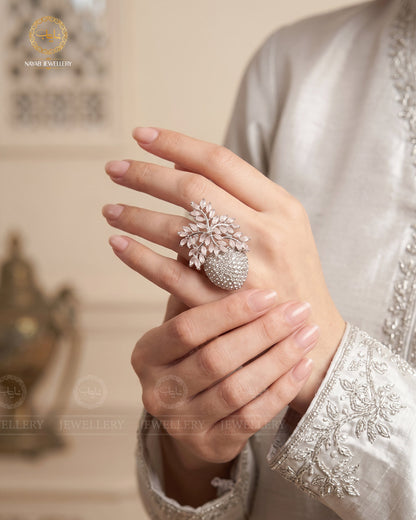 Pineapple Zarcon Big Size Ring (Adjustable)-2845