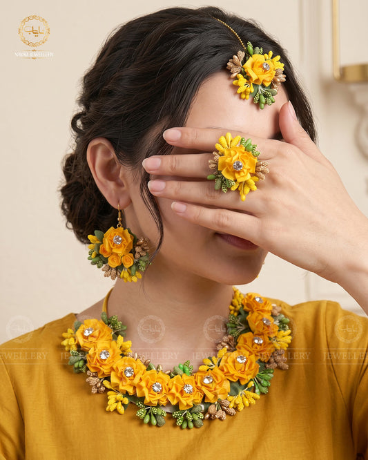 Mehndi/Mayo 5 pcs Necklace set-2540