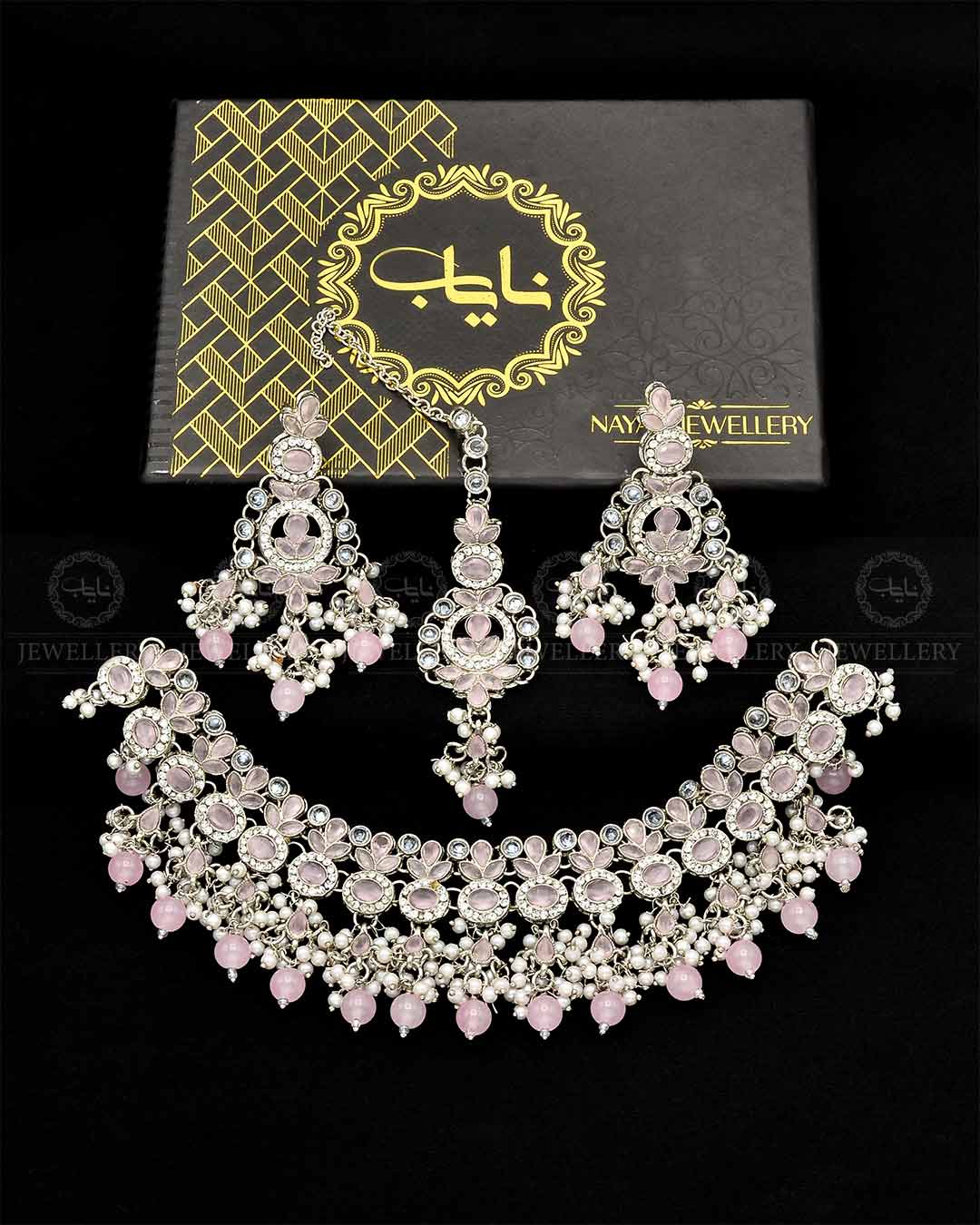 Zarcon Bridal Necklace Set  NJ-1747 -S