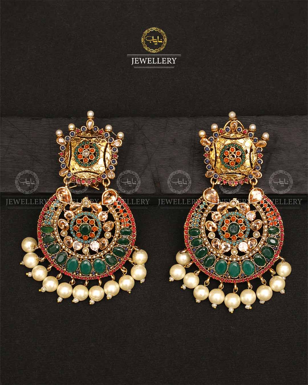 Noratan Big Size Baali style Earrings -2144