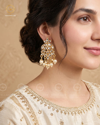 Anam Kundan Studs-2802