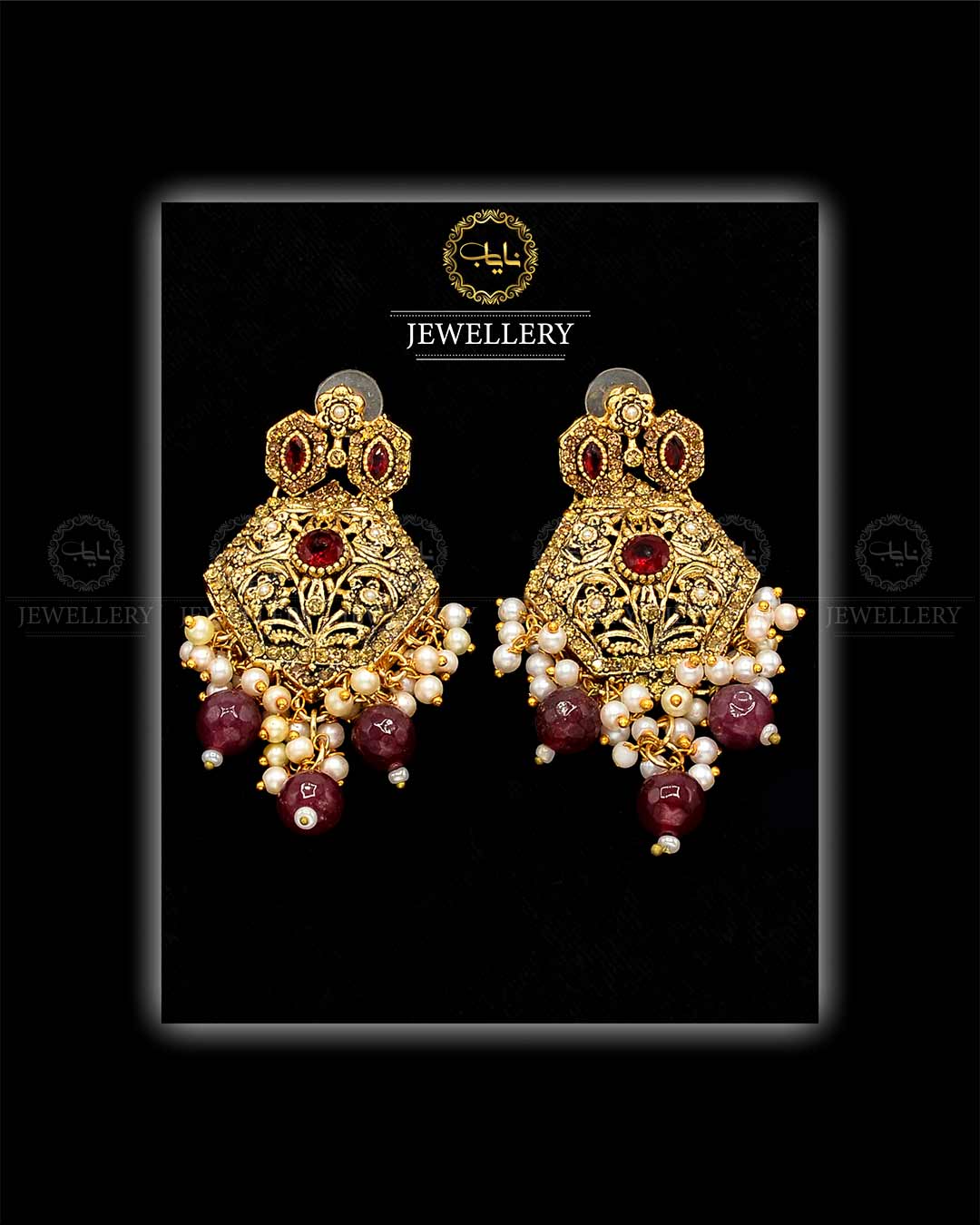 Rajwadi Style EarringsNJ -1694