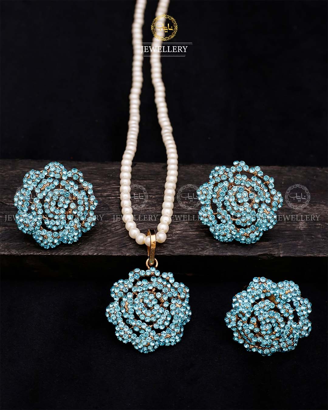 Turkish Combo Locket set-2635 Nayab Jewellery