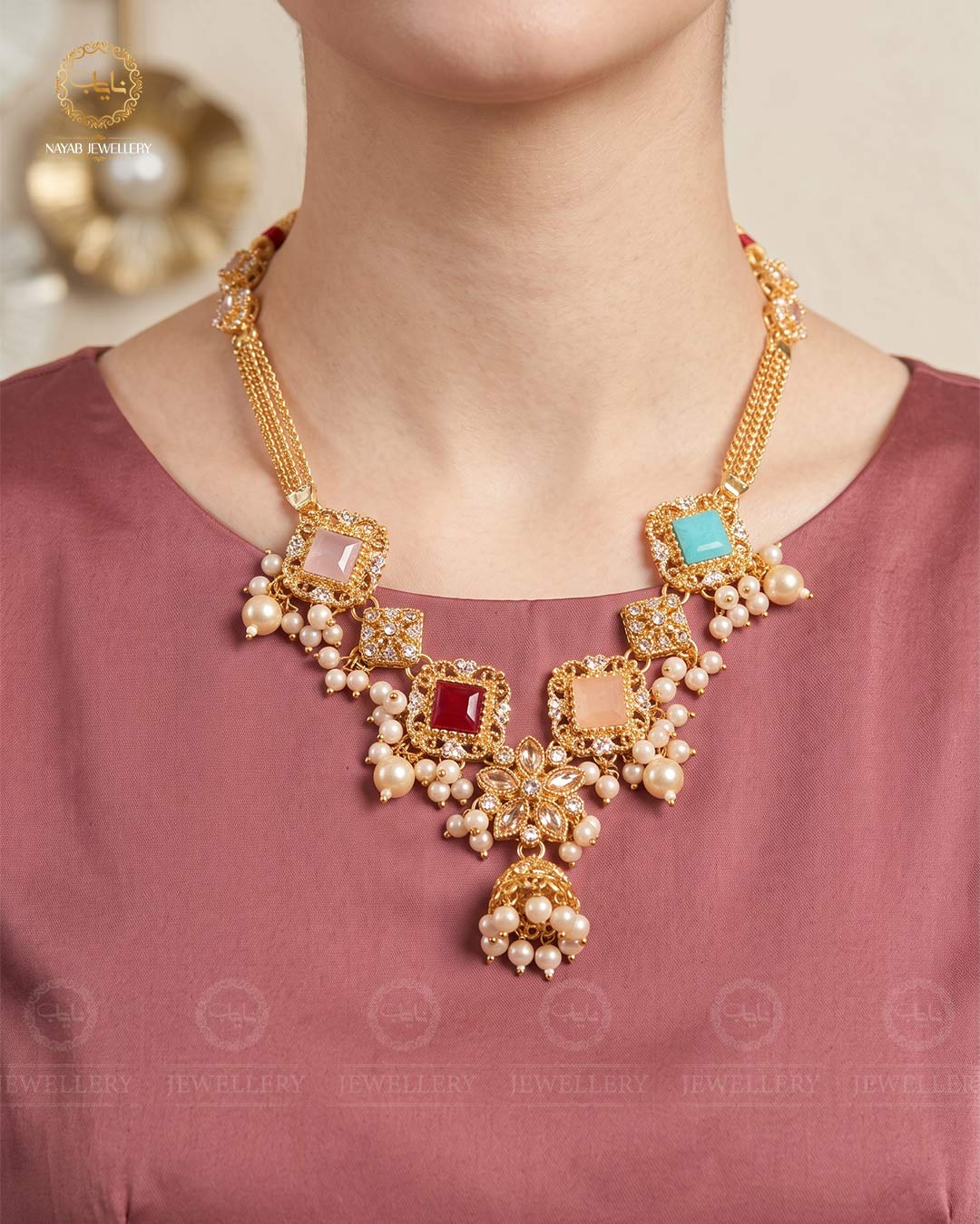 Egyptian Half Mala With Jhumki -2022