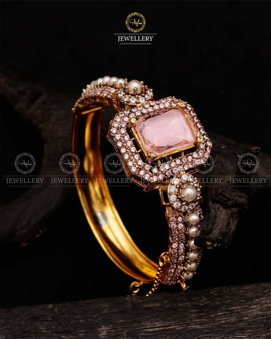 Zirconia Openable Bracelet (Each)-2613 Nayab Jewellery