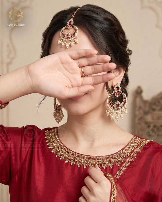 Designer Reverse AD Baali Tika E-3022