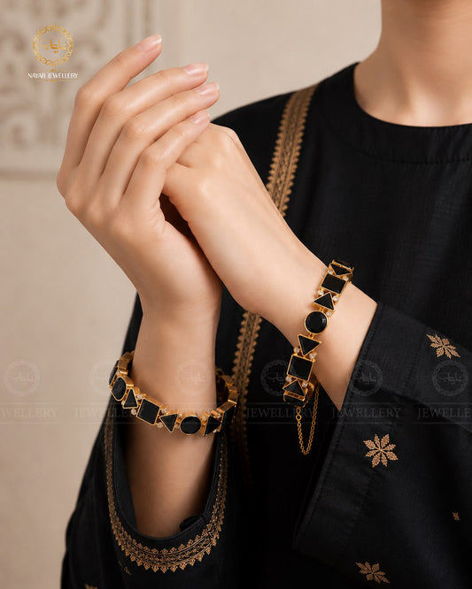 Egyptian openable Bangles (pair) BL-5039