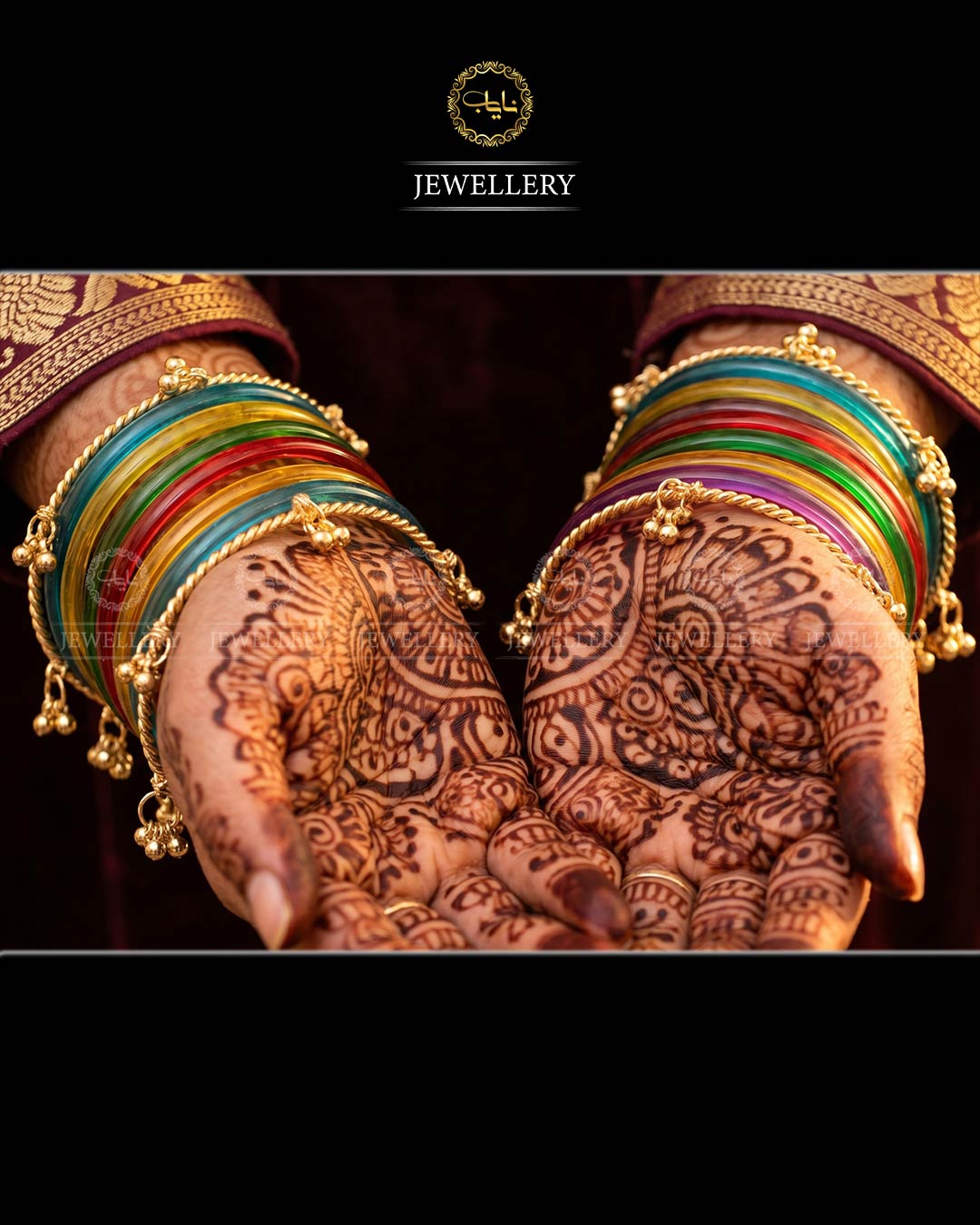 Viral Kashmiri Jelly 16 pcs Bangles set BL-5060
