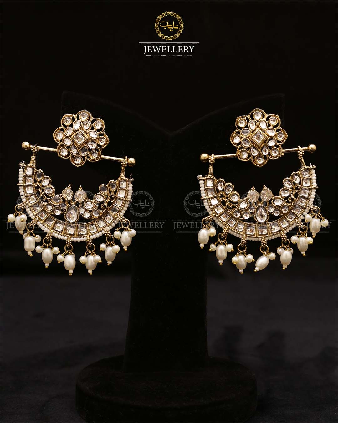 Dubbi kundan Baali-2704 Nayab Jewellery