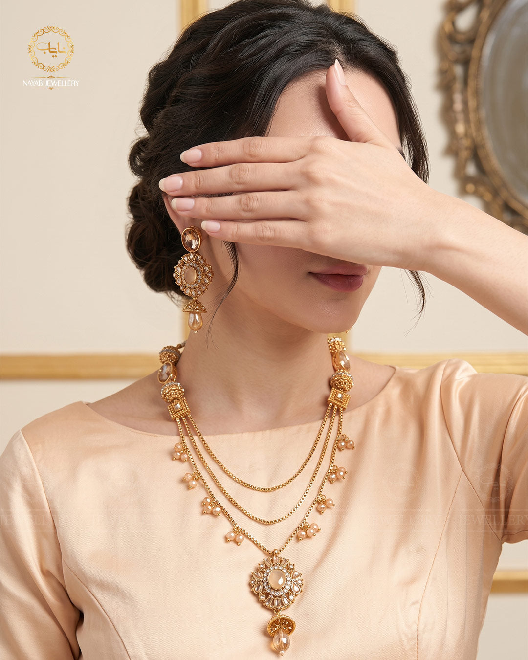 Stylish Egyptian Gems  Mala NJ-1169