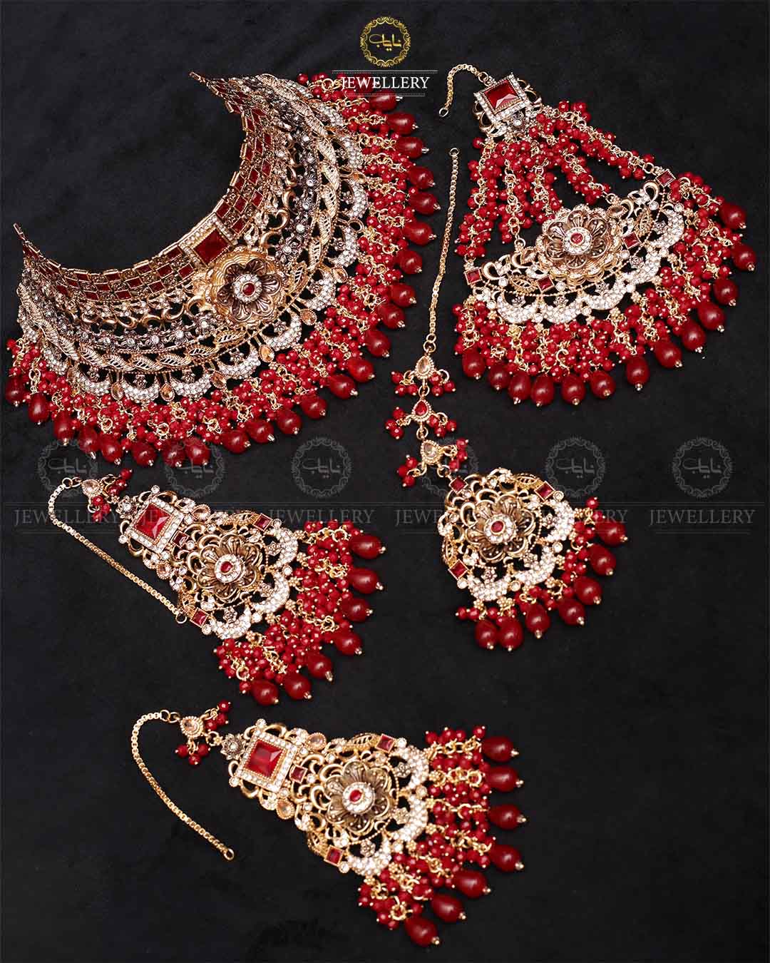 Rajhistani Bridal Collar set-2402