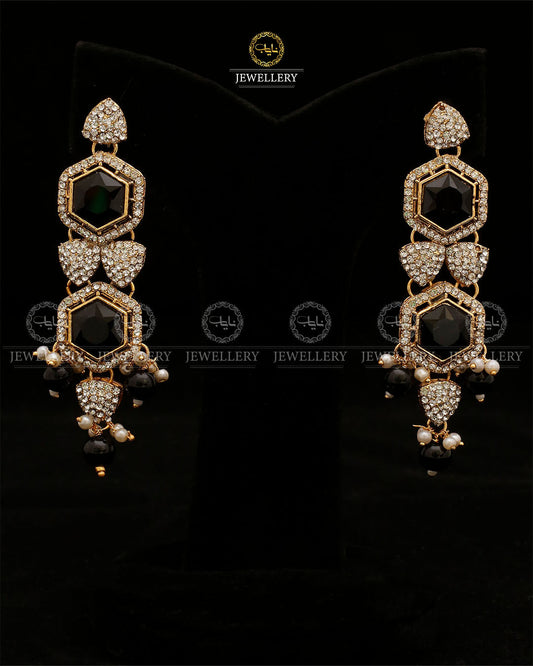 Turkish Long Earrings-2522 Nayab Jewellery
