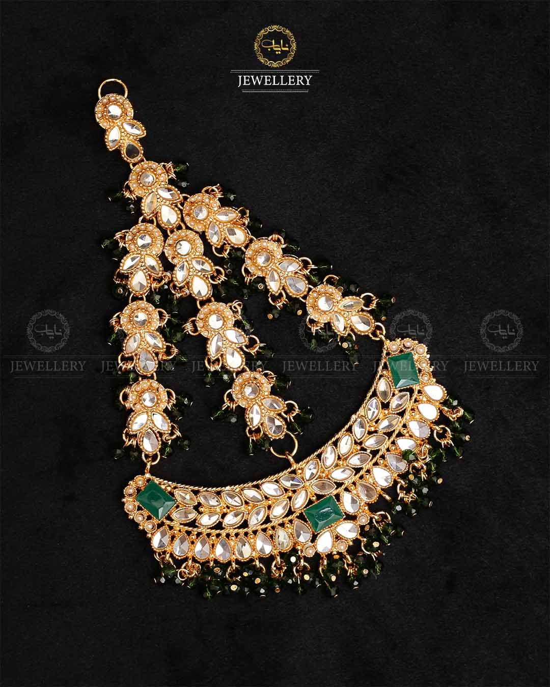 Traditional Kundan Big size Jhummer -2164-Golden