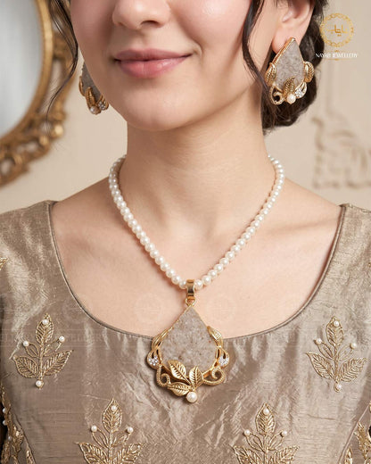Hand made Crush Locket set NJ-1817