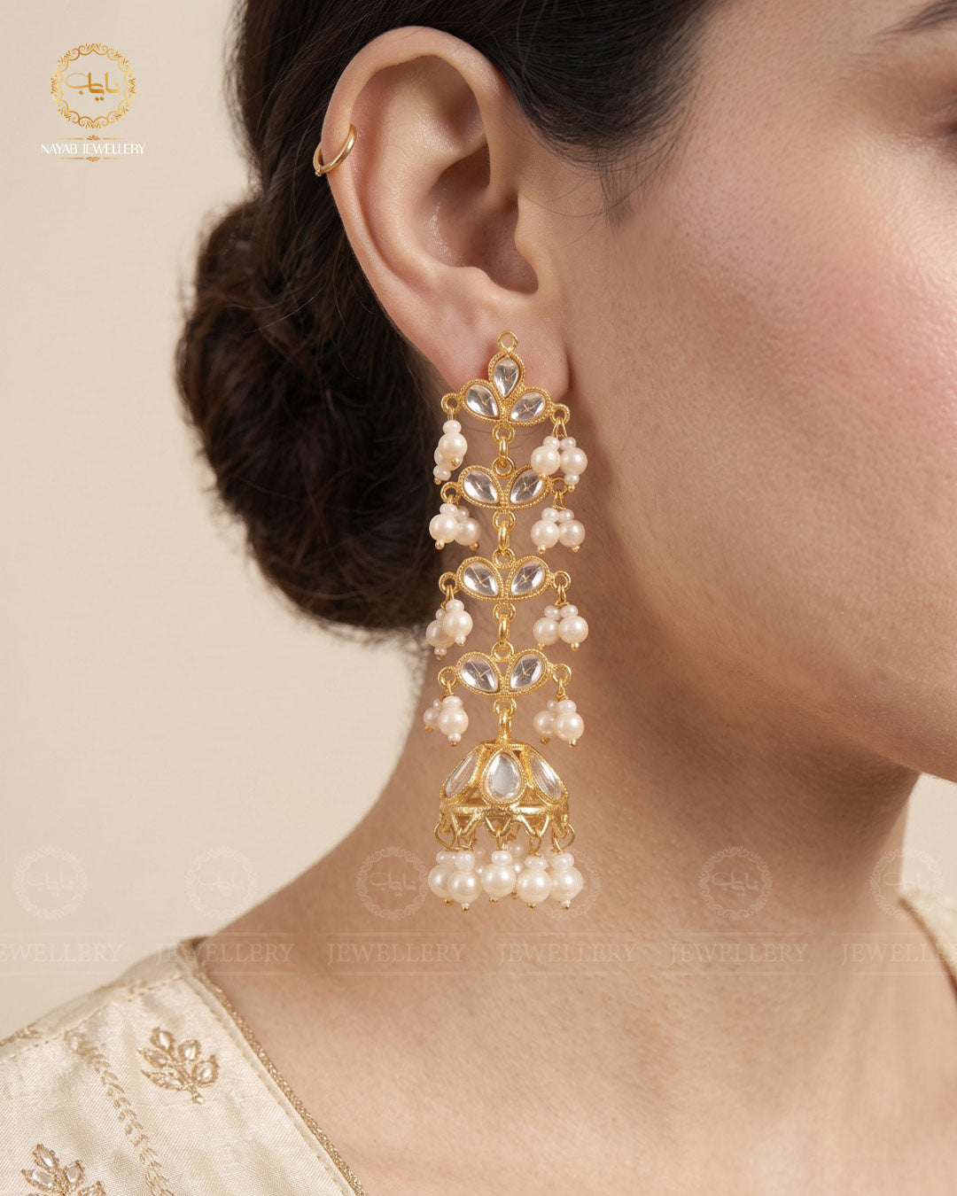 Kundan long Jhumki-2580
