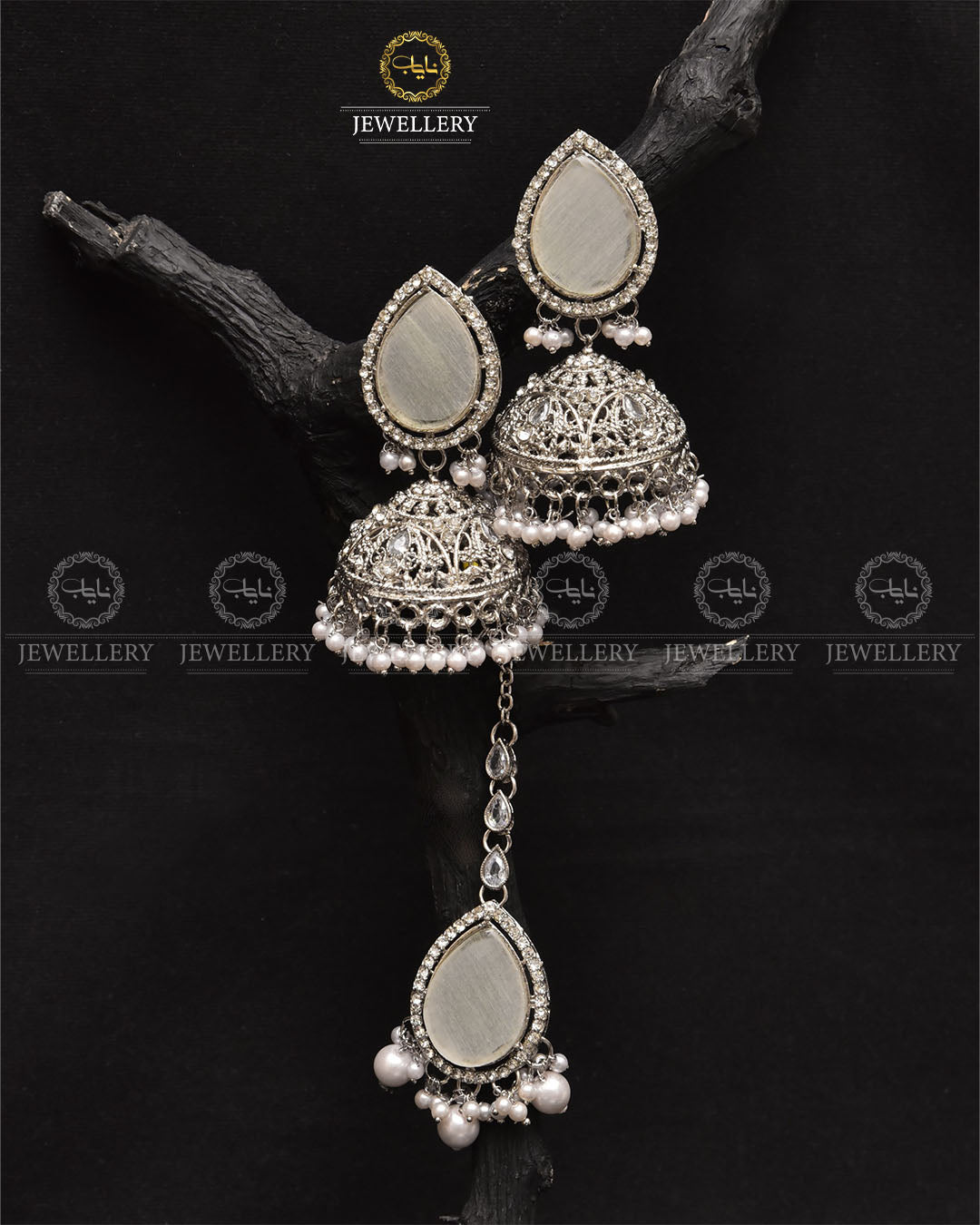 Turkish Jhumka Tika set-2280