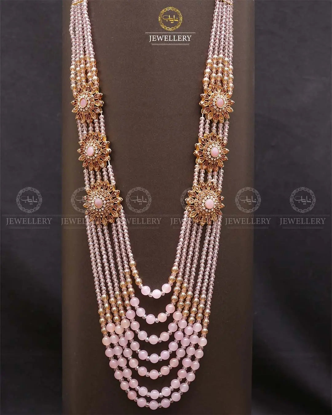 3 Flowers Broch Mala-2292 Nayab Jewellery