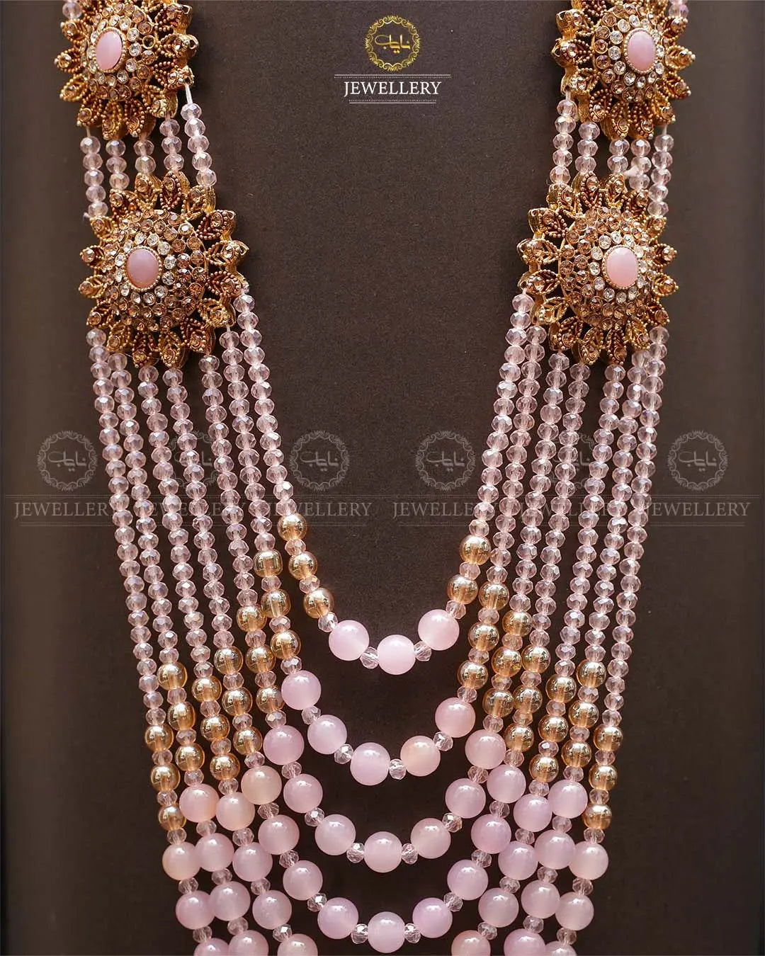 3 Flowers Broch Mala-2292 Nayab Jewellery