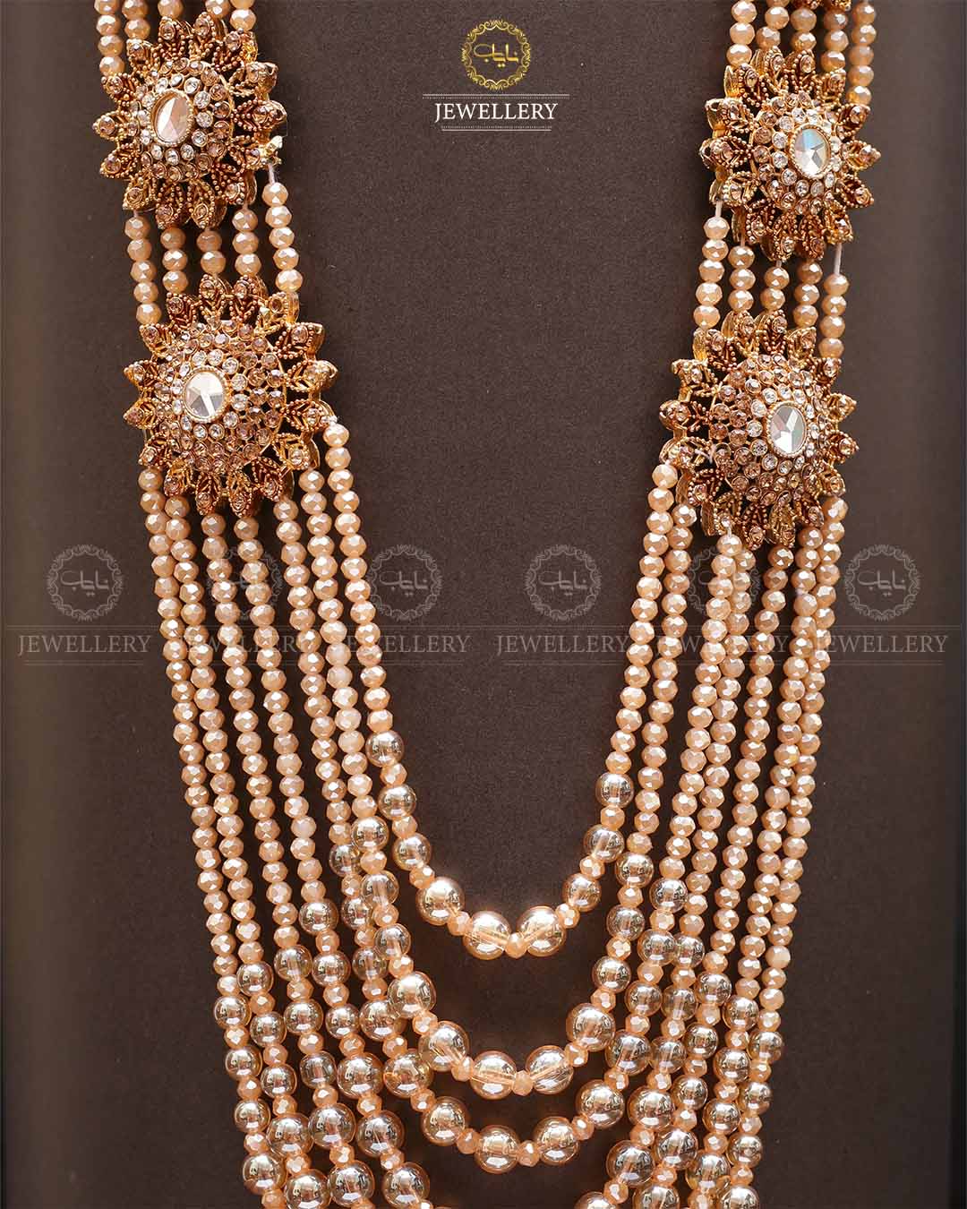 3 Flowers Broch Mala-2292 Nayab Jewellery