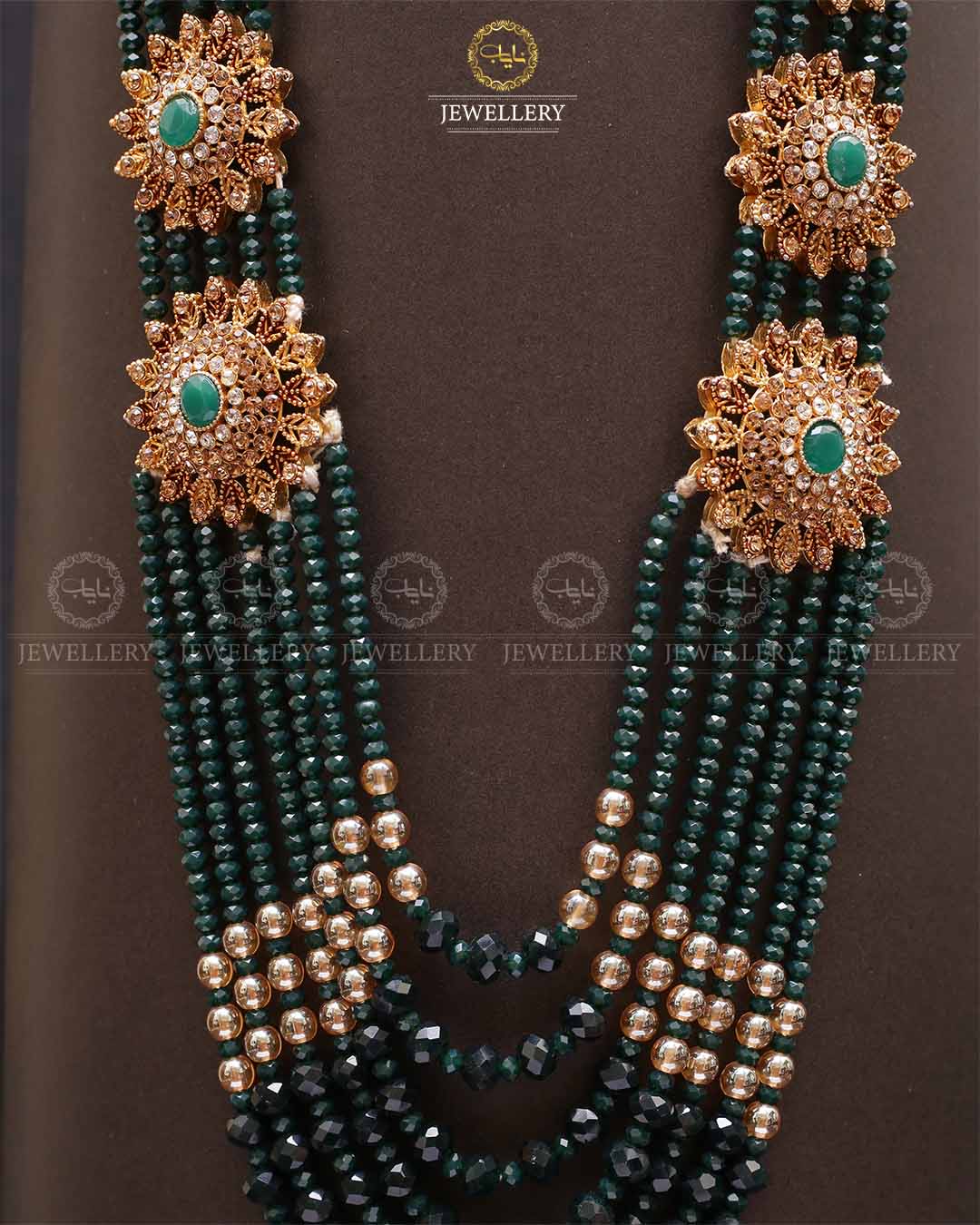 3 Flowers Broch Mala-2292 Nayab Jewellery