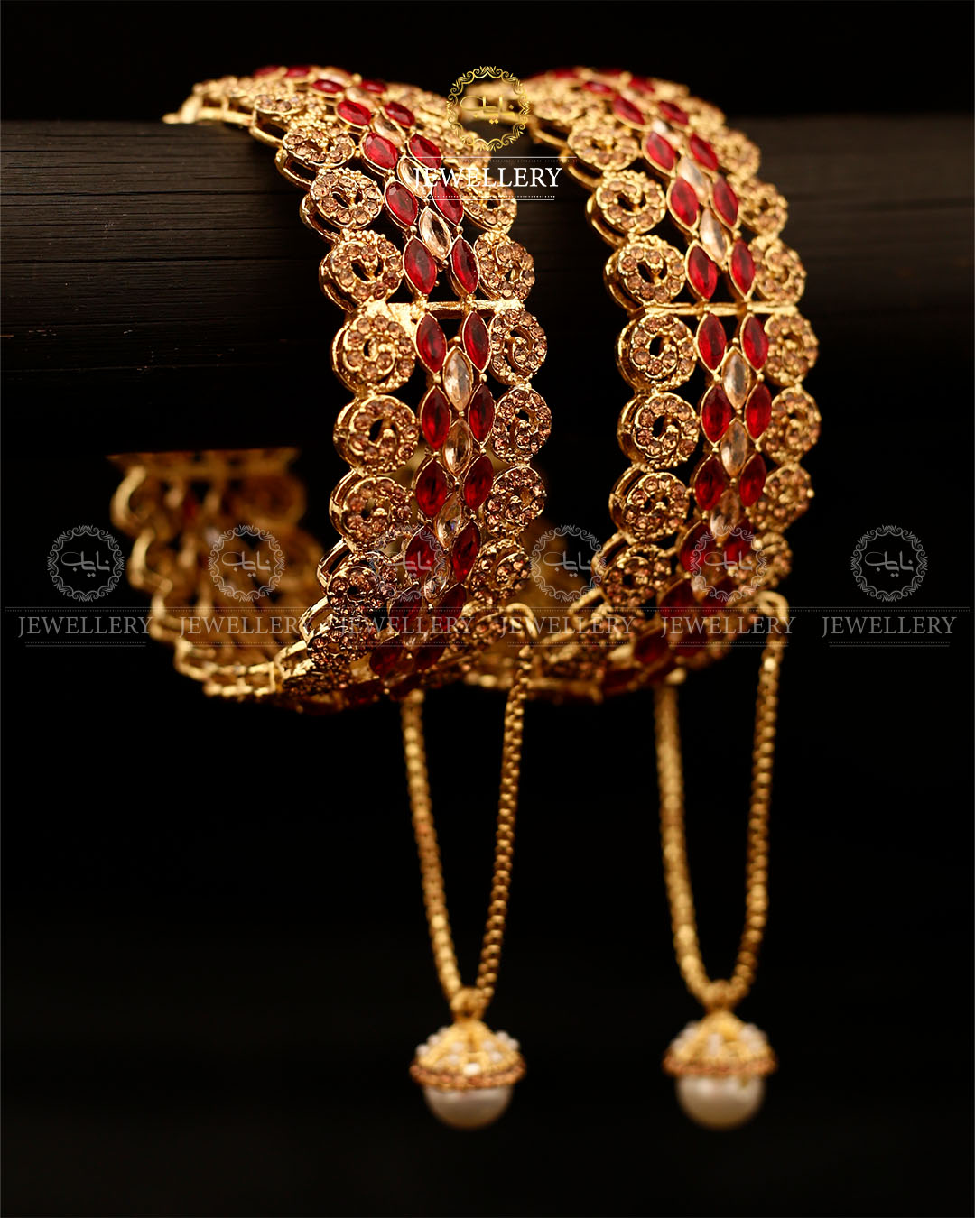 Zarcon Openable Bangles (pair)-2919