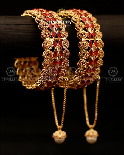 Zarcon Openable Bangles (pair)-2919