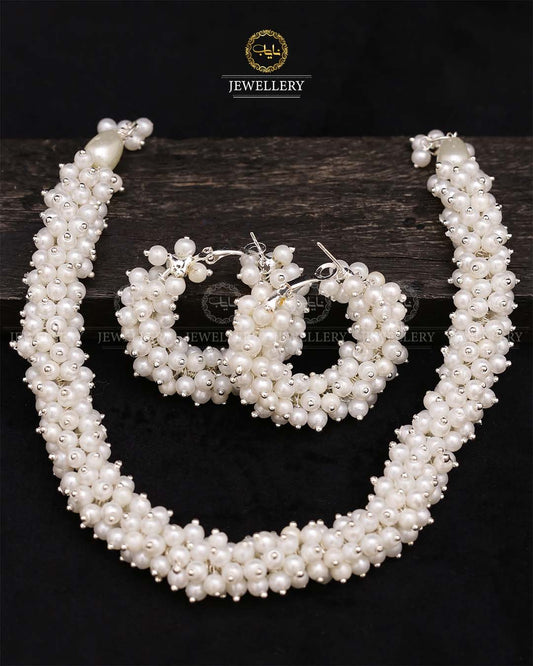 Hand made Gajra Mala with Baali-2733 Nayab Jewellery