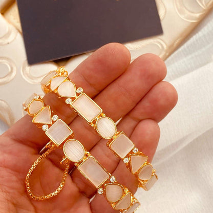 Egyptian openable Bangles (pair) BL-5039