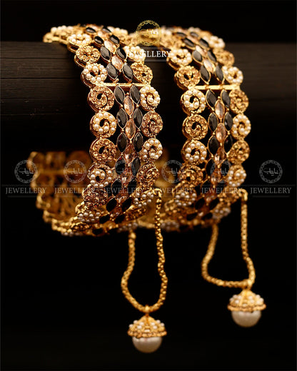 Zarcon Openable Bangles (pair)-2919
