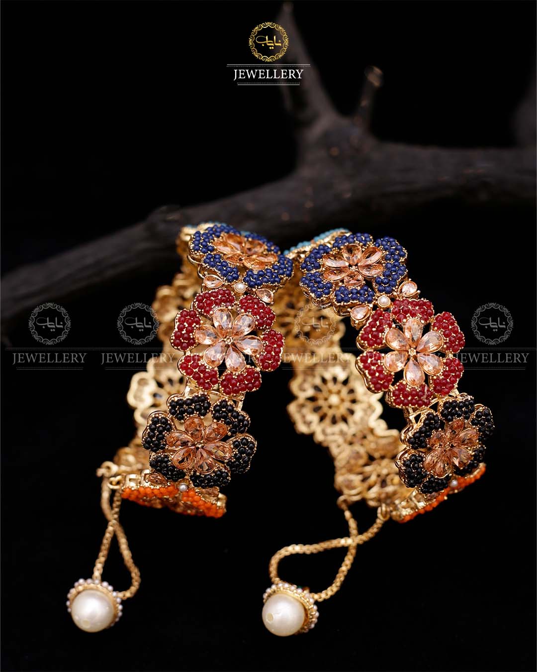 Noratan Circle Openable Bangles-2592 Nayab Jewellery