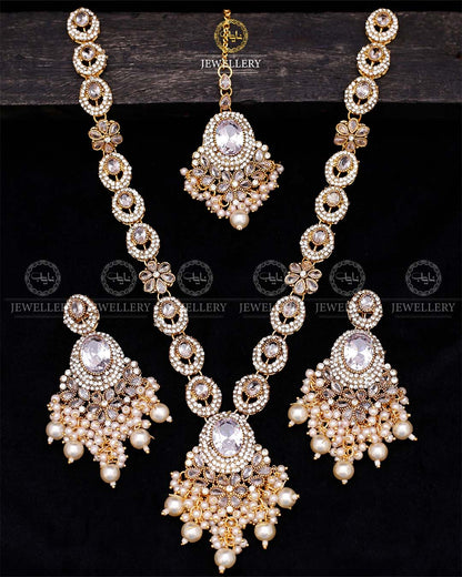 Noor E Jahan Mala set-2561-Golden Nayab Jewellery