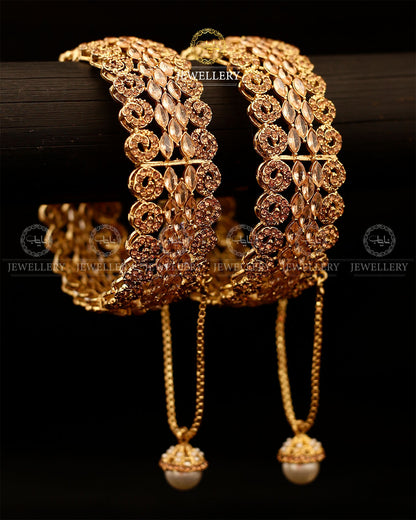 Zarcon Openable Bangles (pair)-2919