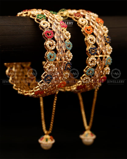 Zarcon Openable Bangles (pair)-2919