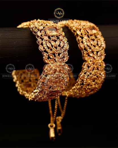 Zarcon wide Openable Bangles (pair)-2920