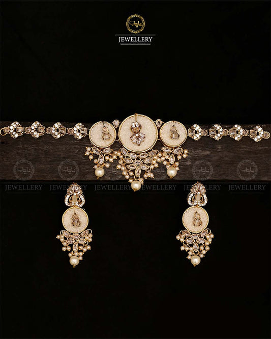 Crush Round Chokar set-2849