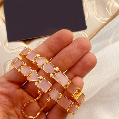 Egyptian openable Bangles (pair) BL-5039