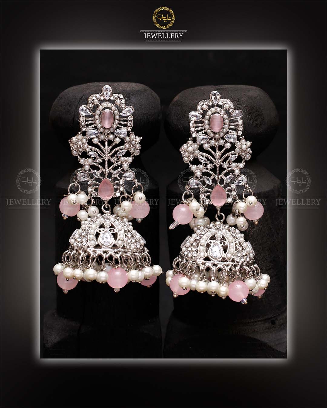 Traditional Zarcon Jhumka-2121