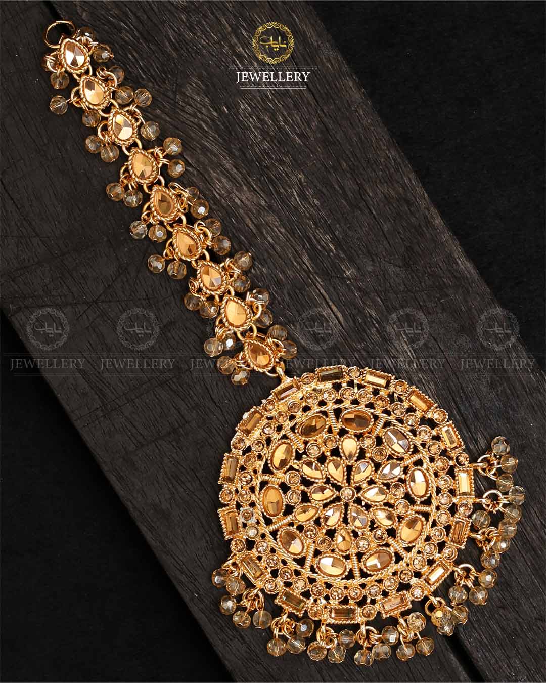 Kundan Big size Tika (Bindia)-2160-Golden