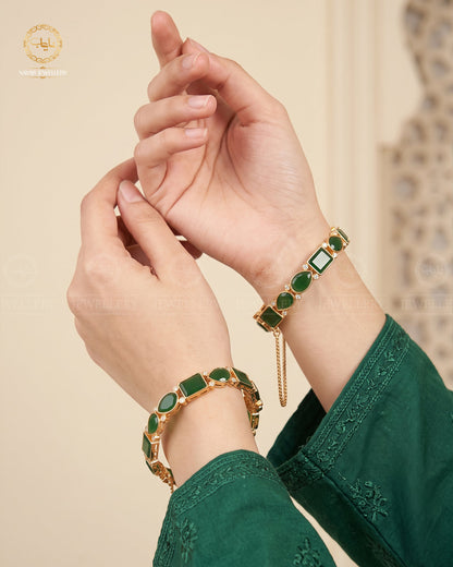 Egyptian openable Bangles (pair) BL-5039
