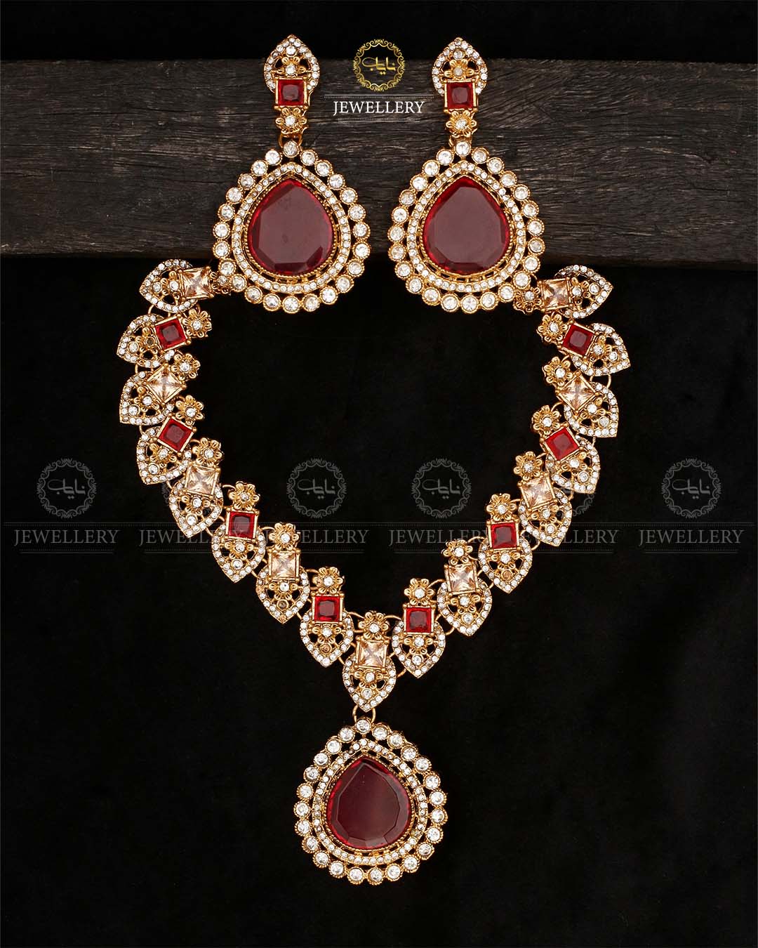 Egyptian Necklace set-2539 Nayab Jewellery