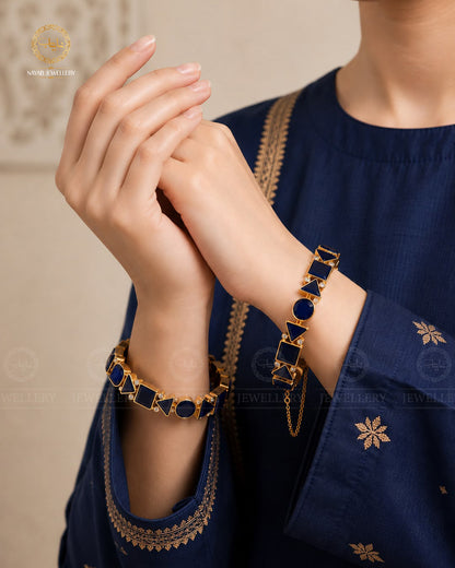Egyptian openable Bangles (pair) BL-5039