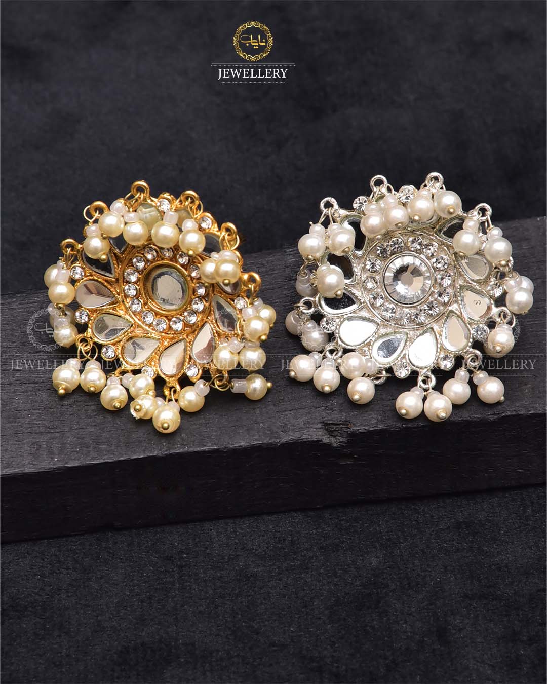 Kundan Adjustable Ring-2284