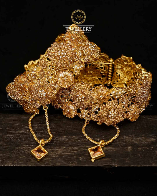 Noratan Wide Openable Bangles (pair)-2589